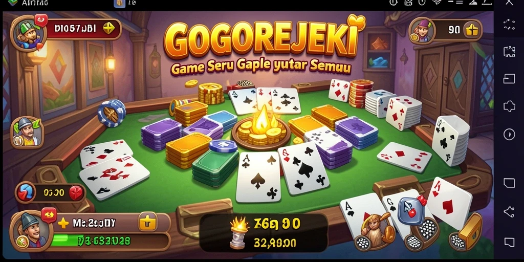 Tampilan gameplay GOGOREJEKI yang menarik dan seru.