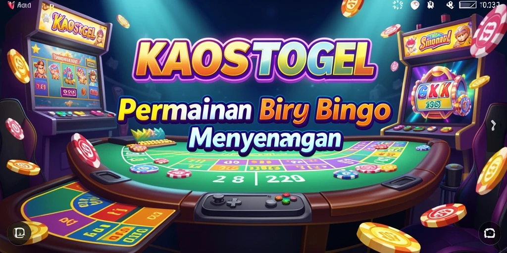 Tampilan gameplay KAOSTOGEL yang menarik dan interaktif.