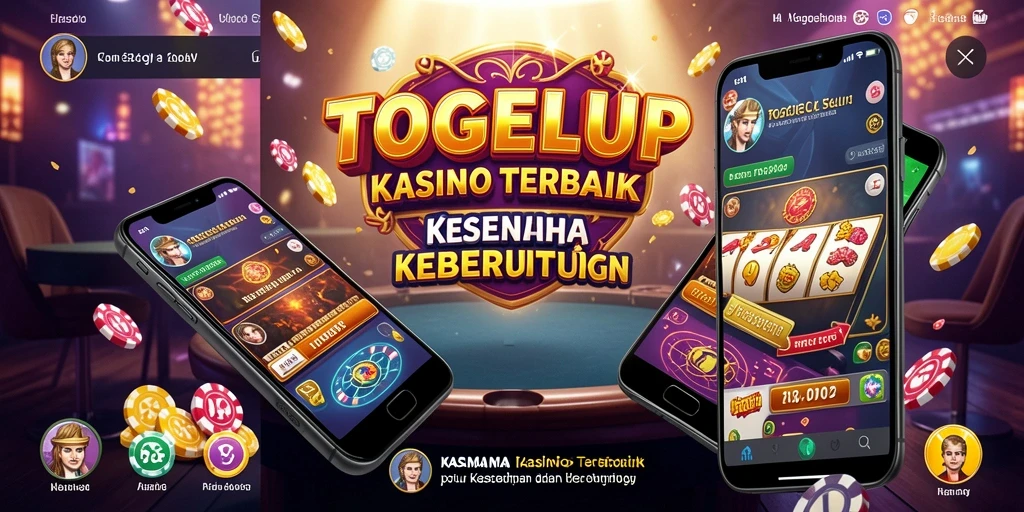 Screenshot menunjukkan aksi seru di permainan Kasino TOGELUP.