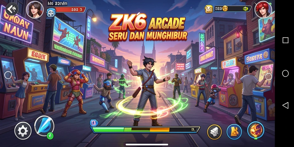 Tampilkan gameplay ZK6 yang seru dan mengasikan.